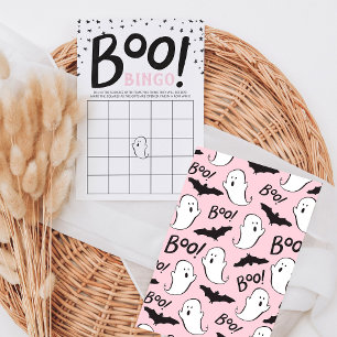 Een kleine Boo Halloween Baby shower Bingo
