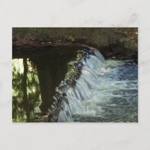Een kleine Briefkaart van de Stap van de Waterval