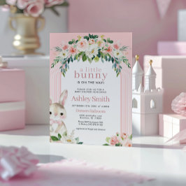 Een kleine Bunny is onderweg Baby shower Kaart