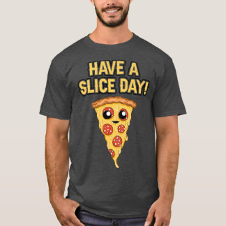 Een kleine dag pizza lover Italiaans eten eten ete T-shirt