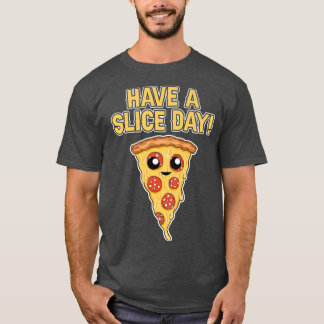 Een kleine dag pizza lover Italiaans eten eten ete T-shirt