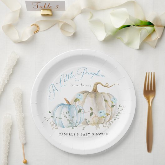 Een kleine Herfst Baby shower Bord (Huwelijk)