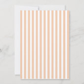 Een kleine Herfst Baby shower-uitnodiging Kaart (Achterkant)