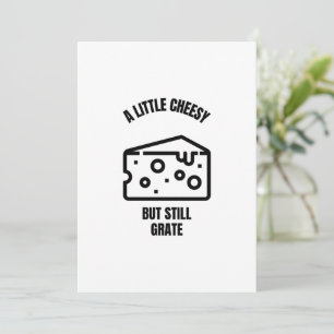 Een kleine kaasmakerij met grappige pun save the date