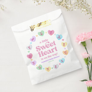 Een kleine lieverd Valentijnsdag Baby shower Bedankzakje