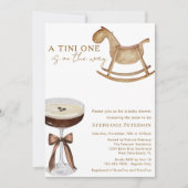 Een kleine op de weg Espresso Martini Baby shower Kaart (Voorkant)