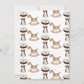 Een kleine op de weg Espresso Martini Baby shower Kaart (Achterkant)