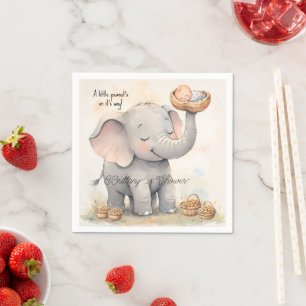 Een Kleine Pinda Baby Shower Servet