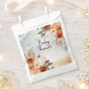 Een kleine pompoen Baby shower van Floral Girl Bedankzakje