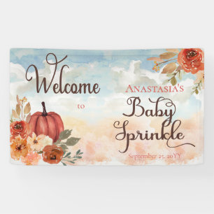 Een kleine pompoen Floral Girl Baby Sprinkle Welko Spandoek