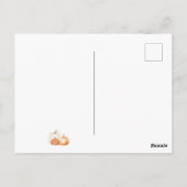 Een Kleine Pompoen Herfst Geslacht Neutrale Baby S Briefkaart (Achterkant)