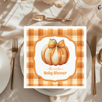 Een kleine pompoenherfst Herfst Baby shower