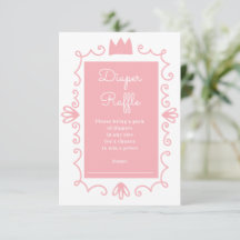 Een kleine Princess Modern Pink Girl Baby shower