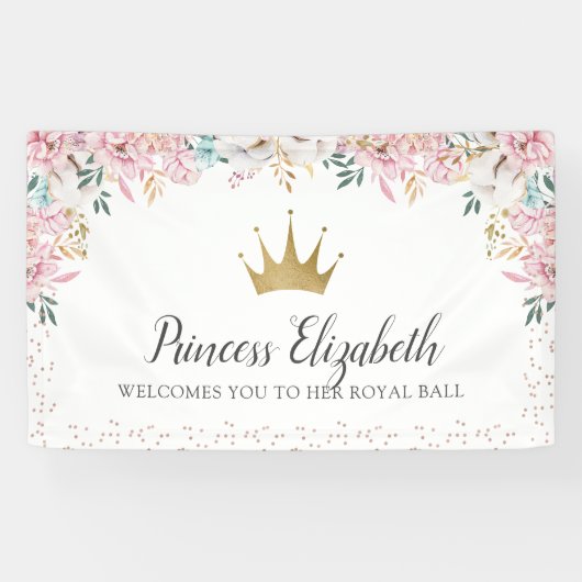 Een kleine Princess Royal Ball Banner (Horizontaal)