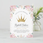 Een kleine Princess Verjaardag Kaart (Staand voorkant)