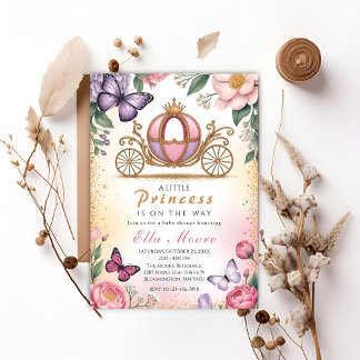 Een Kleine Prinses Baby Shower Kaart