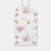 Een kleine prinses cadeaulabel (Achterkant)