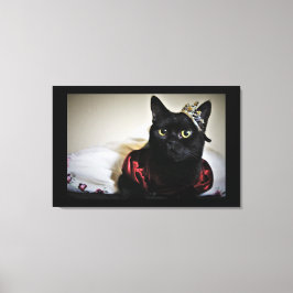 Een kleine prinses canvas afdruk