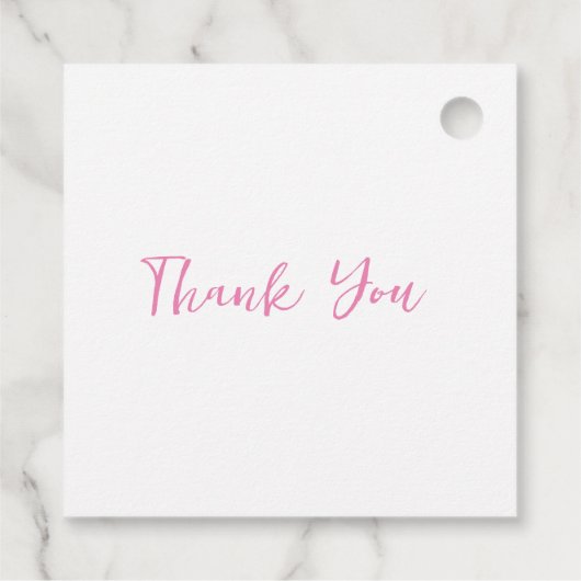 Een kleine prinses is op weg uitnodiging bedankjes labels (Achterkant)