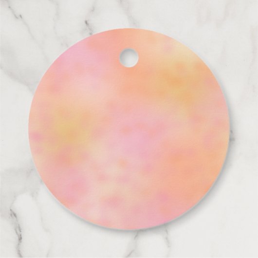 Een kleine Ray van Sunshine Girl Baby shower Bedankjes Labels (Achterkant)