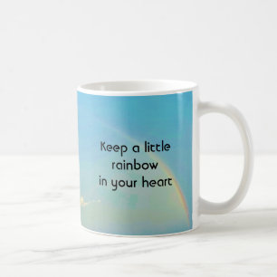 Een kleine regenboog koffie Mok