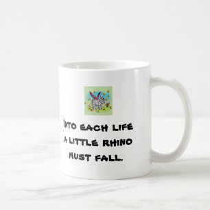 Een kleine Rhino Koffiemok
