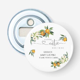 Een kleine Sinaasappel knop flesopening Button Flesopener