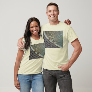 Eén kleine stap - Mannen T-shirt