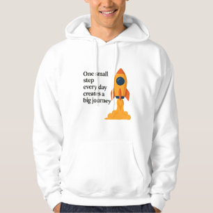 Een kleine stap - Motivatie Hoodie
