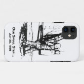 Eén kleine stapje Apollo 11-bewegend landing Case-Mate iPhone Case (Achterkant (horizontaal))