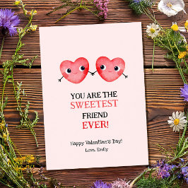 Een kleine traktatie voor iemand lief Valentijns h Feestdagenkaart