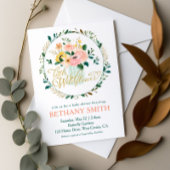 Een kleine uitnodiging tot het Baby shower van wil