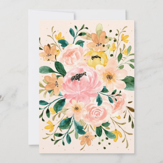 Een kleine uitnodiging tot het Baby shower van wil (Achterkant)