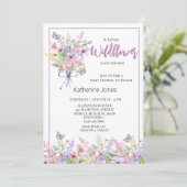 Een kleine uitnodiging voor het Baby shower van Wi (Staand voorkant)