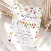 Een kleine uitnodiging voor het Baby shower van Wi