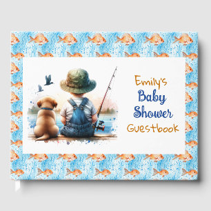 Een kleine visser Baby shower van Schattigee jon Gastenboek