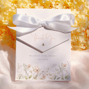 Een Kleine Wilde Bloem Meisje Baby Shower Dankjewe Bedankdoosjes
