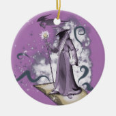 Een kleine wizardware keramisch ornament (Voorkant)