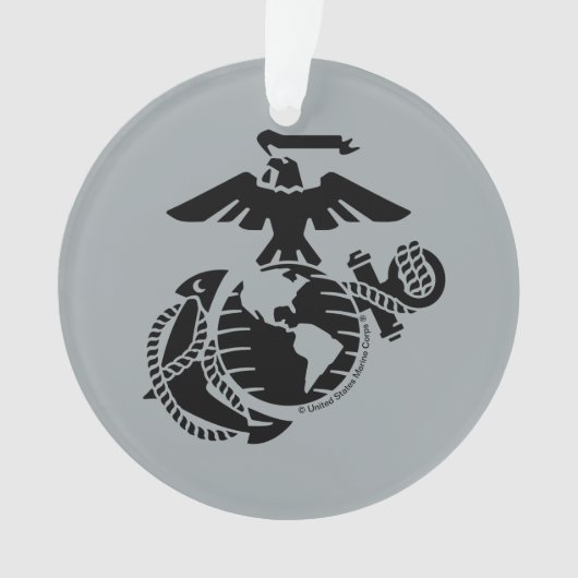 Eén kleur EGA - zwart Ornament (voorkant)