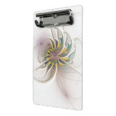 Een kleurrijk fractaal ornament. Abstracte bloem Mini Klembord (Angled2)