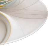 Een kleurrijk fractaal ornament. Abstracte bloem Snijplank (Hoek)