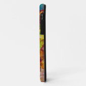 Een kleurrijke Abstracte brick en bubbels Modern Case-Mate iPhone Case (Achterkant/links)