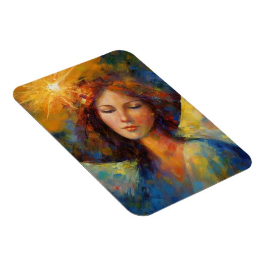 Een kleurrijke engel gloeit magneet (Rechterzijde)