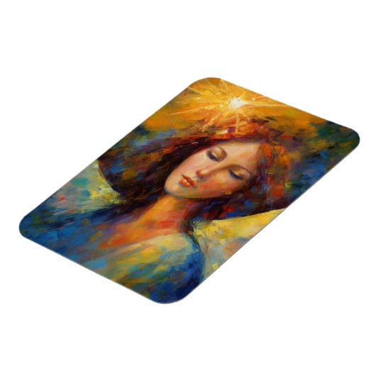 Een kleurrijke engel gloeit magneet (Linkerzijde)