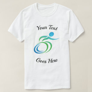 Een kleurrijke rolstoel maken met je aangepaste te t-shirt