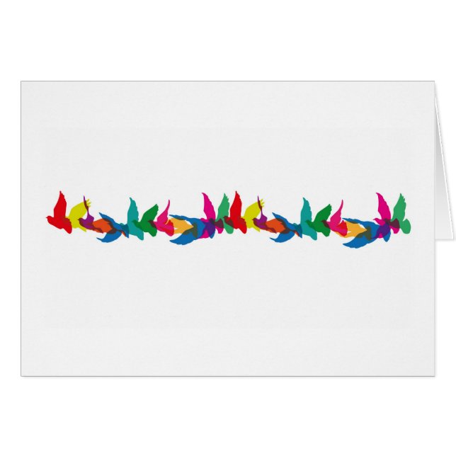 Een kleurrijke vlucht Fancy (Voorkant Horizontaal)