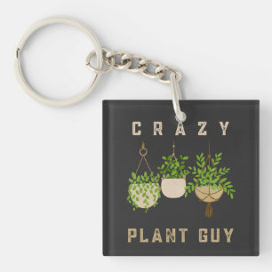Een knappe Plant kerel, Gardening Lover Sleutelhanger