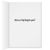 Een knuffel.............." (Binnen (Rechts))