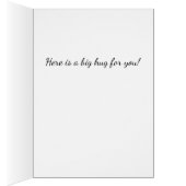 Een knuffel.............." (Binnen (Rechts))