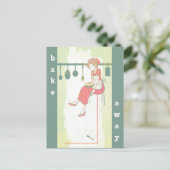 Een knul bakken briefkaart (Staand voorkant)